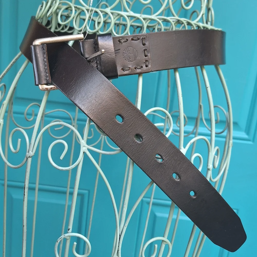 Genuine Leather Belt Western Belt Timberland Belt Real Leather 32 - Picture 16 of 17